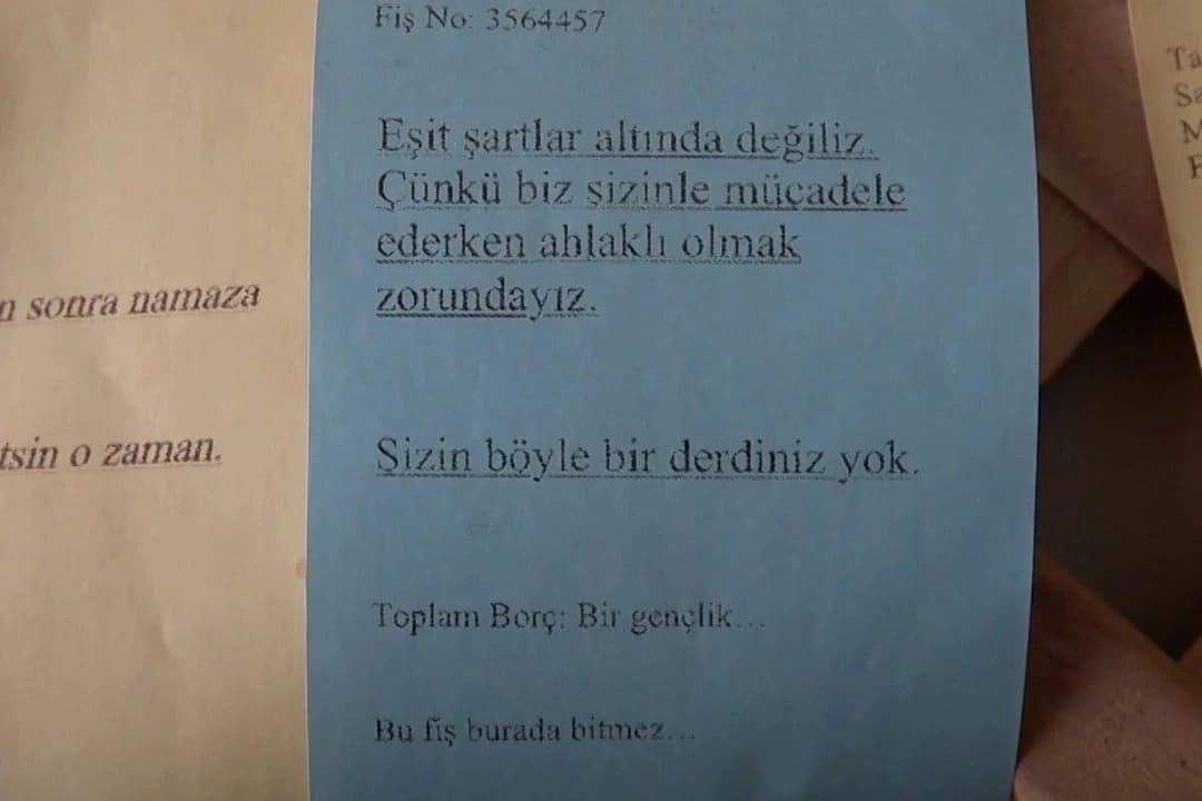 Hesap yerine mesaj çıkıyor