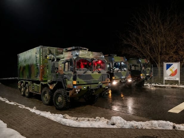 Almanya ilk IRIS-T SLM hava savunma sistemini teslim aldı