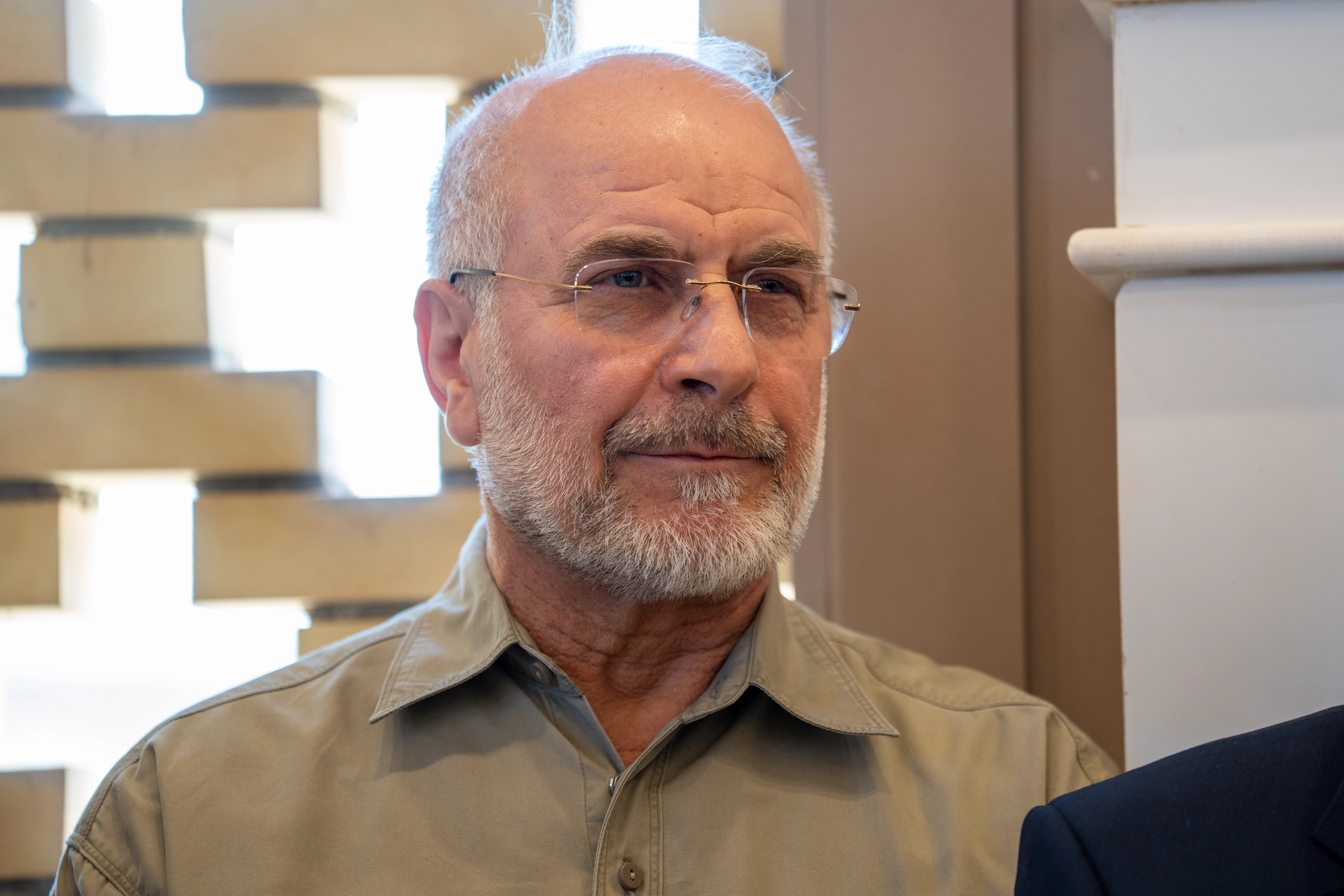 Iranian Speaker of the Parliament Mohammad Bagher Ghalibaf in Irak, Aug. 21, 2026 - AA