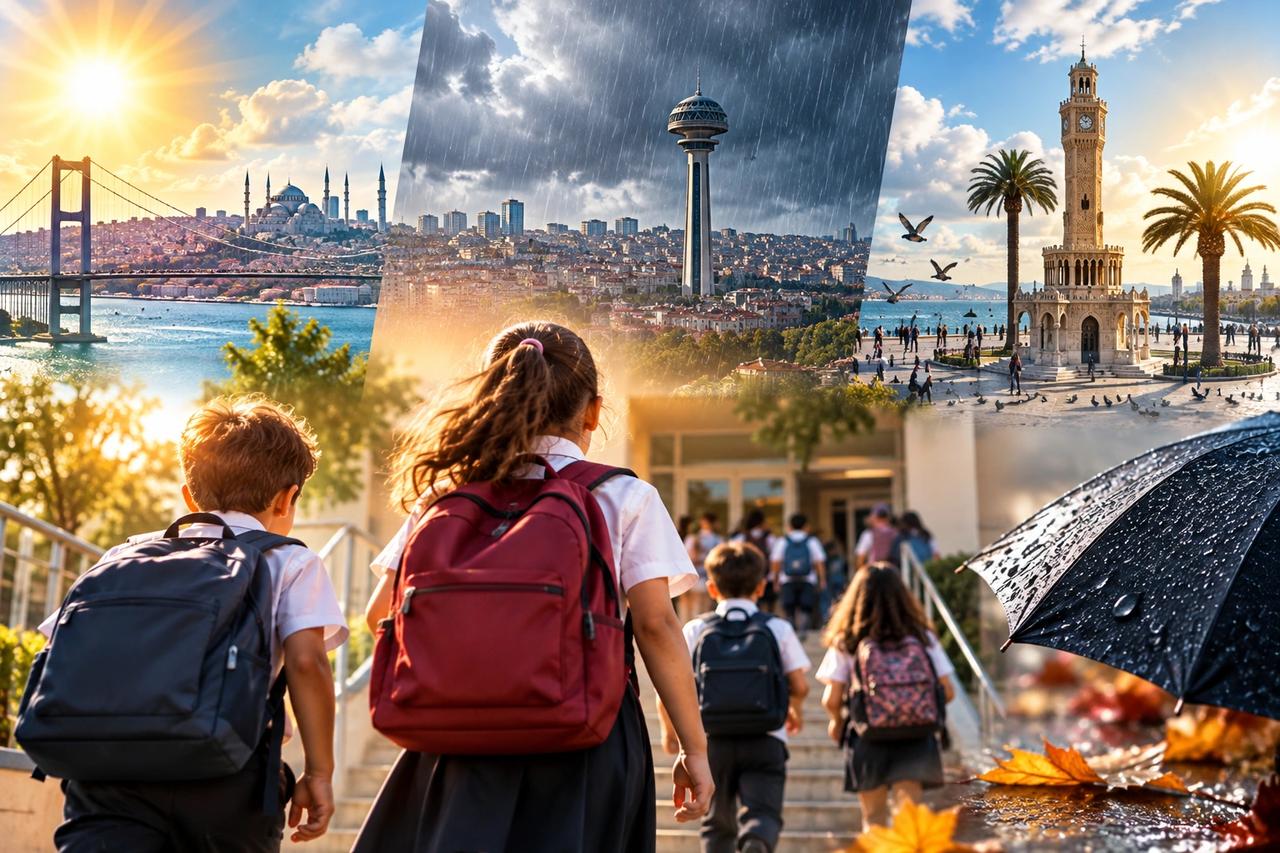 Okulun ilk günü dikkat! 14 Eylül'de sağanak alarmı