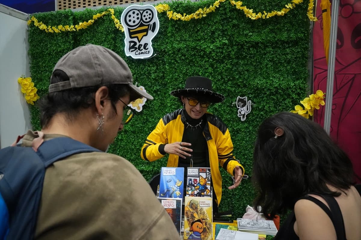 Kolombiya'daki cosplay etkinliği renkli anlara sahne oldu