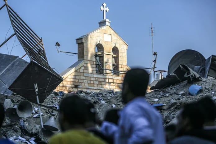 İsrail Gazze'deki Hristiyanlara da soykırım uyguluyor