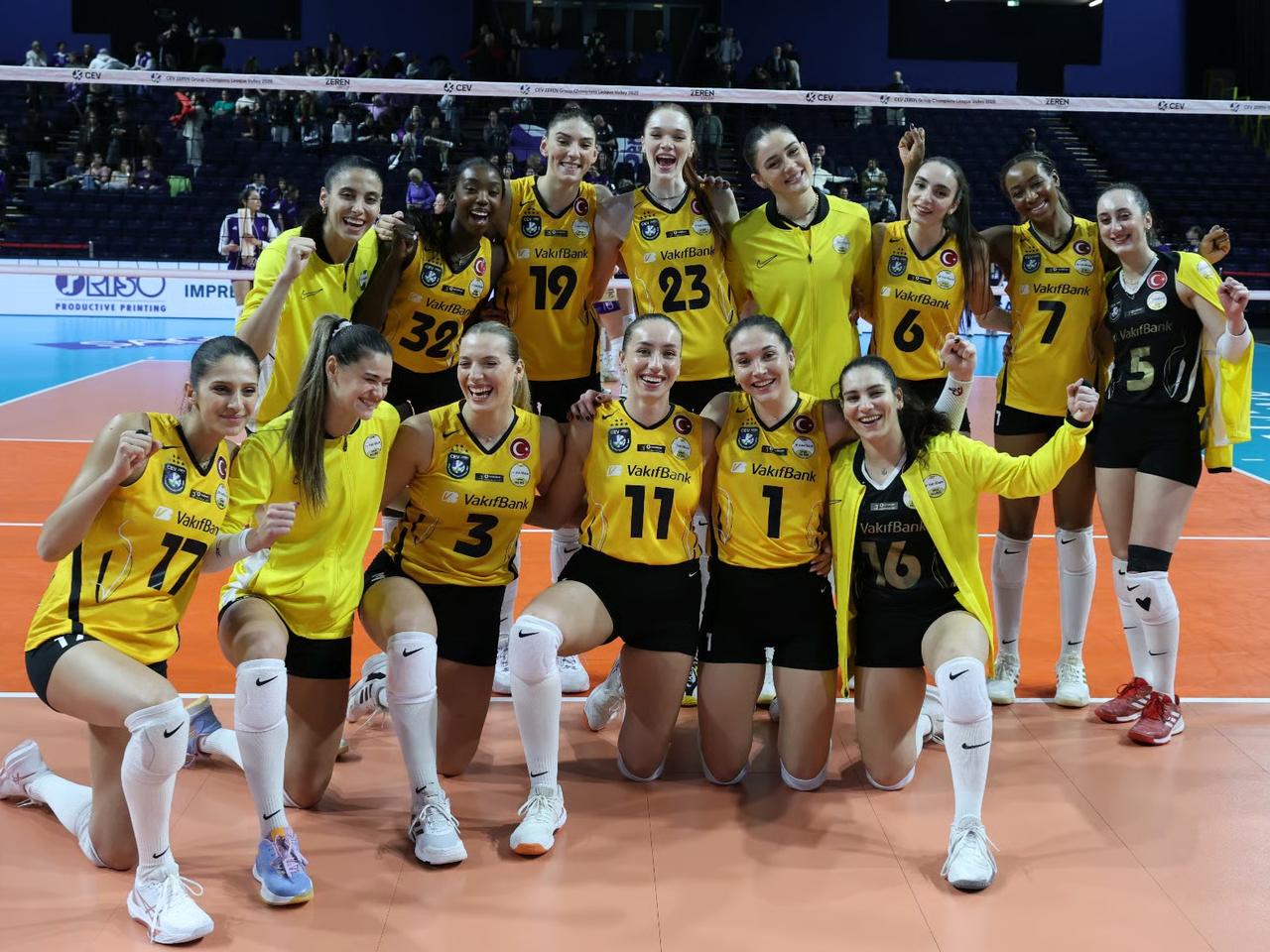VakıfBank namağlup liderlik istiyor