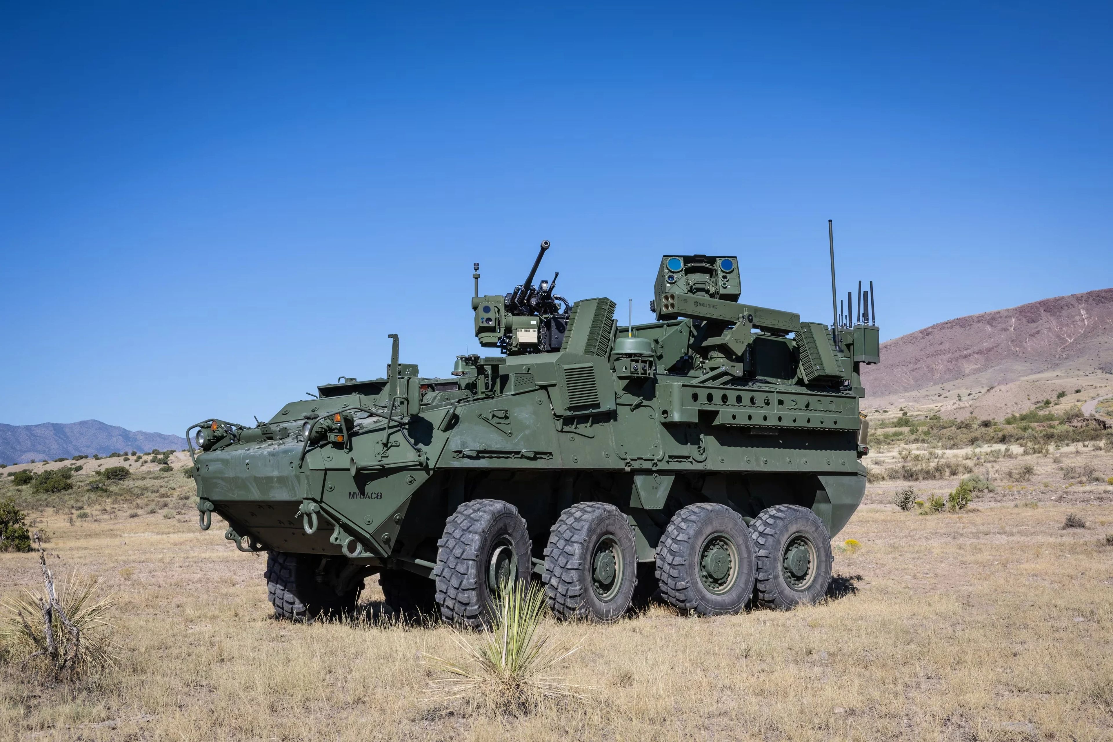 ABD, Bulgaristan için Stryker zırhlı muharebe araçlarının üretimine başladı