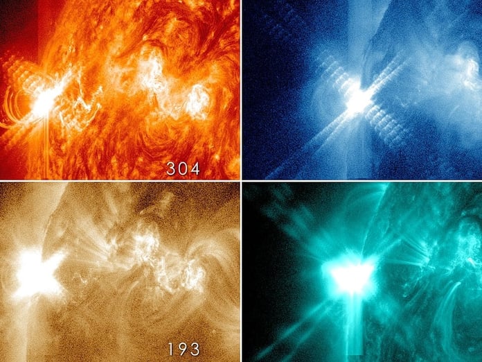 En güçlü teleskop, Güneş'teki dev patlamayı görüntüledi
