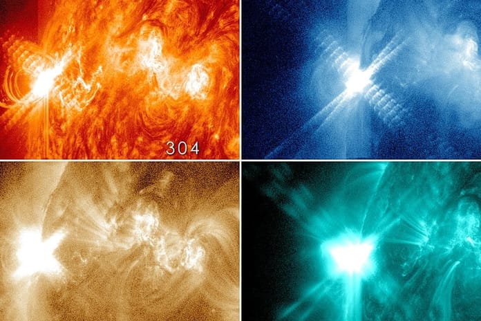 En güçlü teleskop, Güneş'teki dev patlamayı görüntüledi
