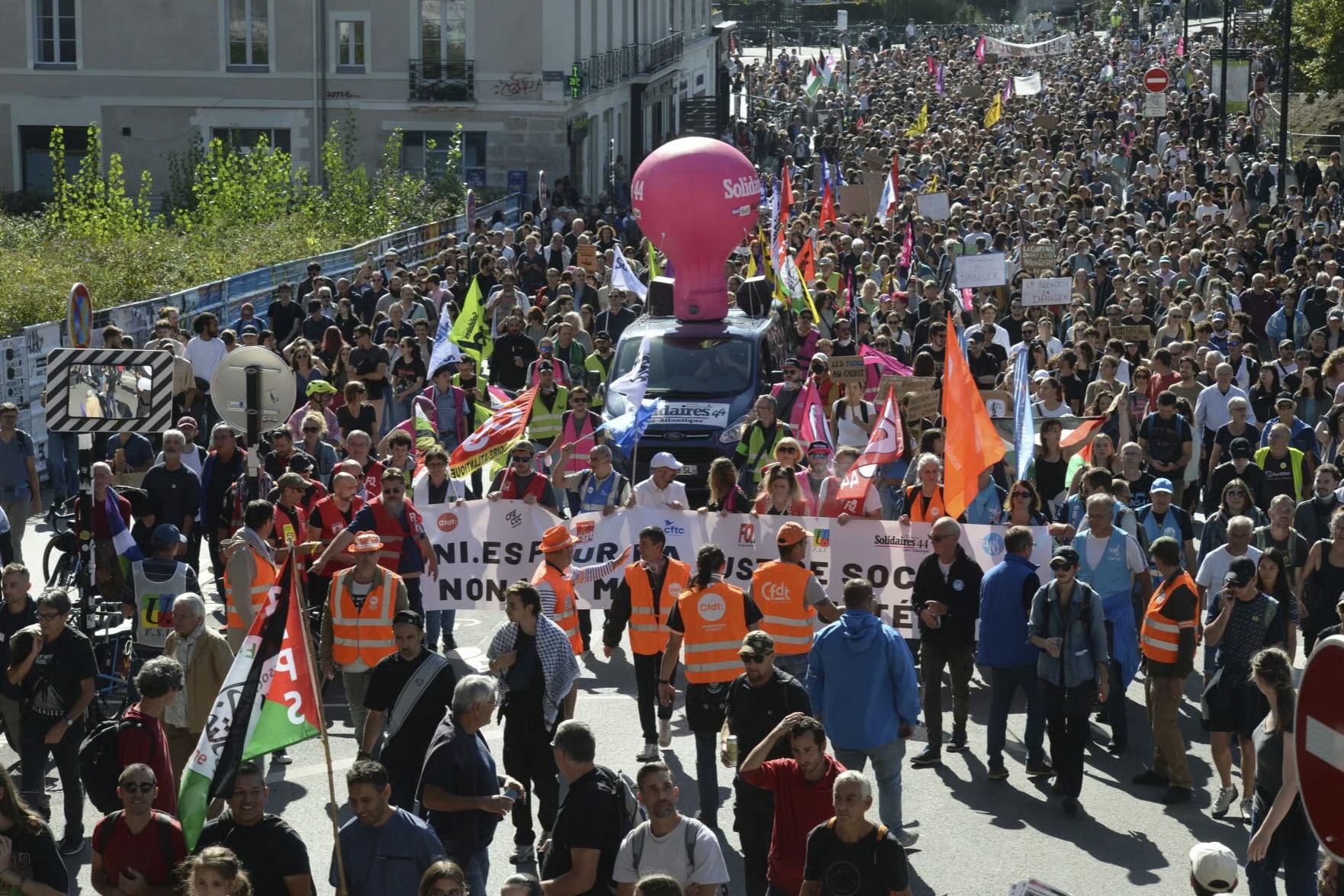 Macron Faces Mass Strikes Over Budget Cuts