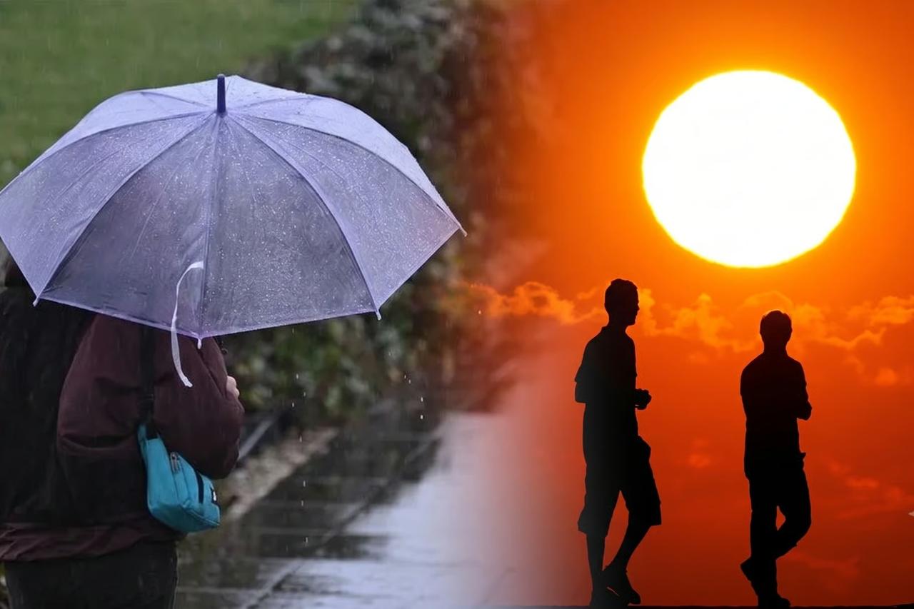 Kuzeyde sağanak, güneyde sıcak hava geliyor