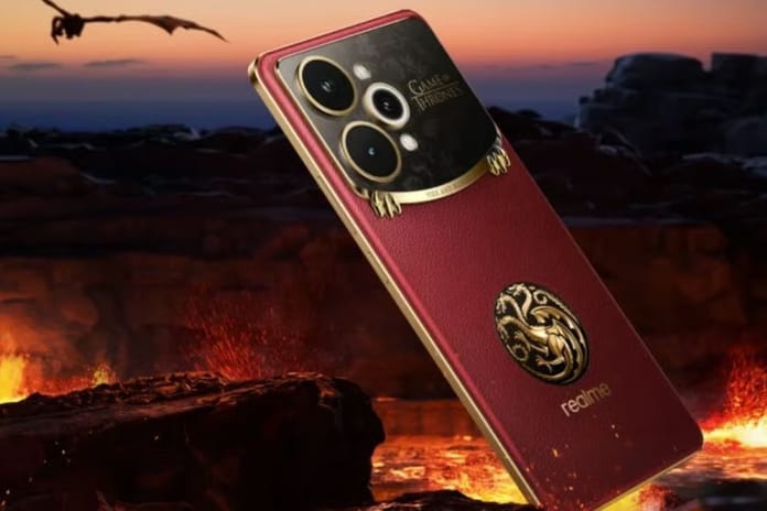 Realme 15 Pro Game of Thrones Edition renk değiştiren arka yüzeyiyle tanıtıldı