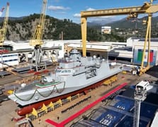 İtalya, donanma modernizasyonu kapsamında yeni nesil ilk açık deniz karakol gemisini denize indirdi