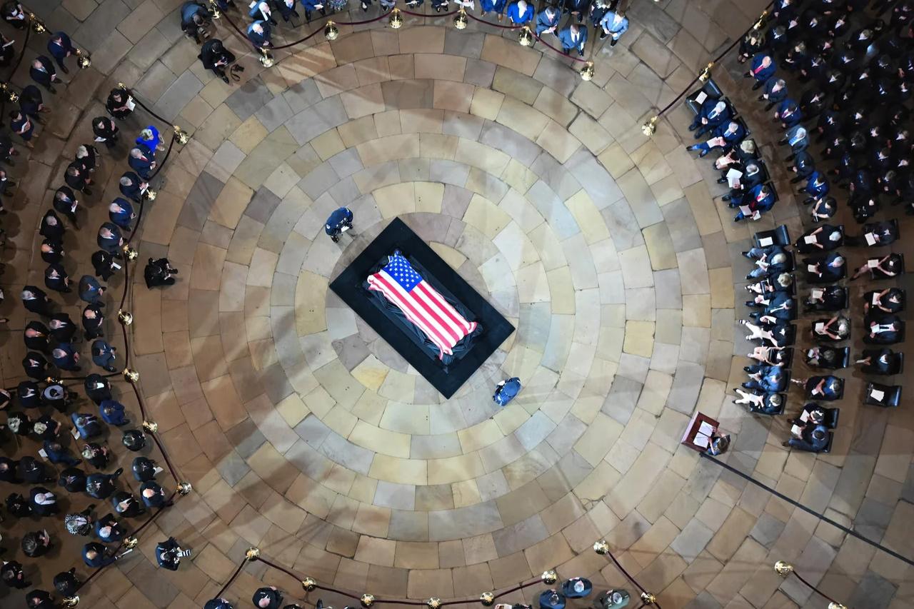 ABD Senatörü Lindsey Graham için cenaze töreni düzenlenedi