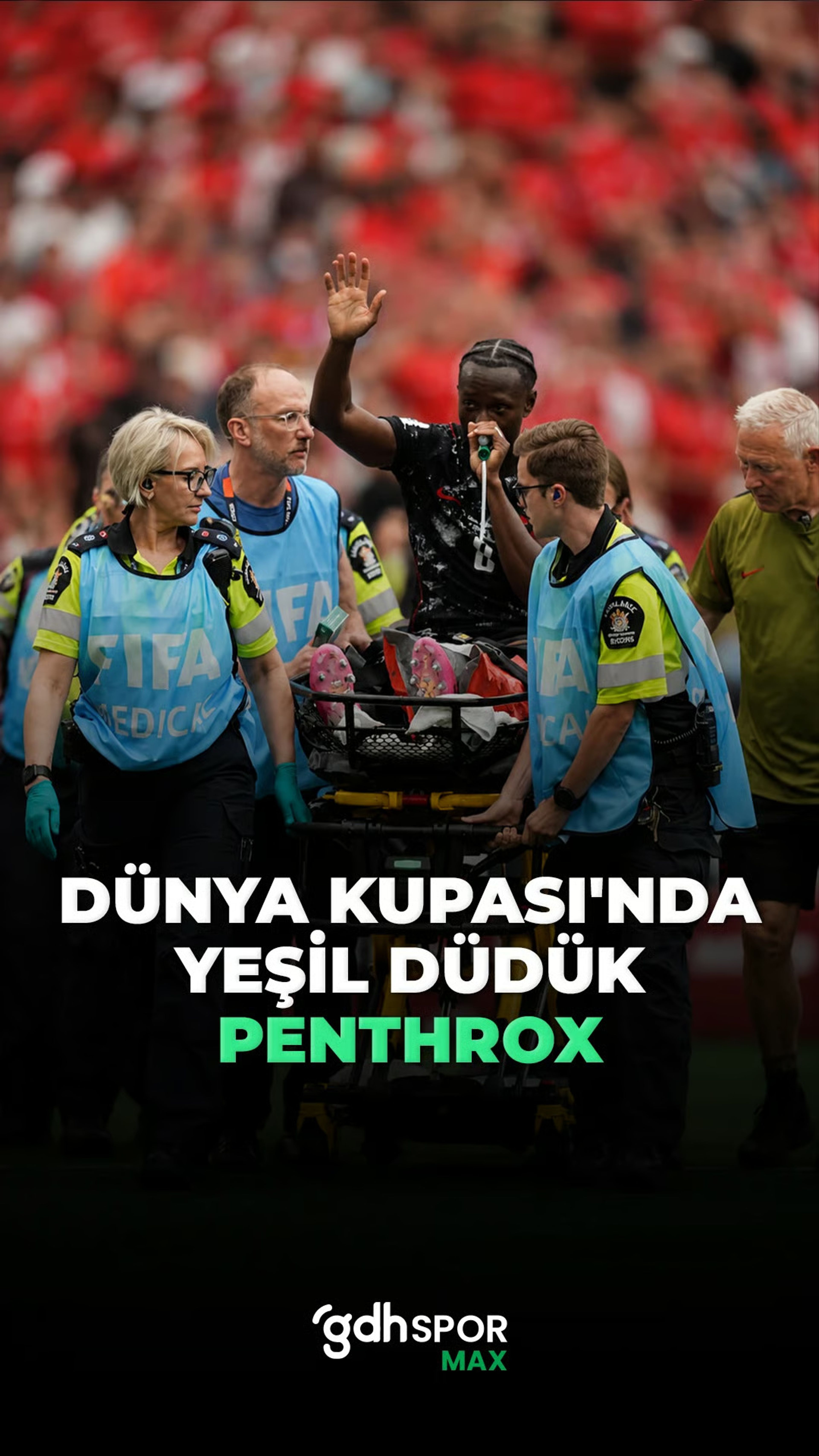 Koné’nin acısını dindiren yeşil düdük: Nedir bu Penthrox?