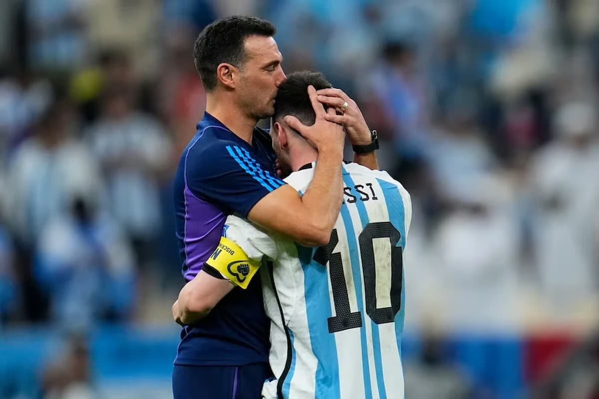 Öğrenci, hocasına rakip oldu: Scaloni'den Luis de la Fuente ile bağı, İspanya finali ve Messi açıklaması