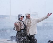 İstanbul’da kar keyfi: Kartpostallık görüntüler oluştu 