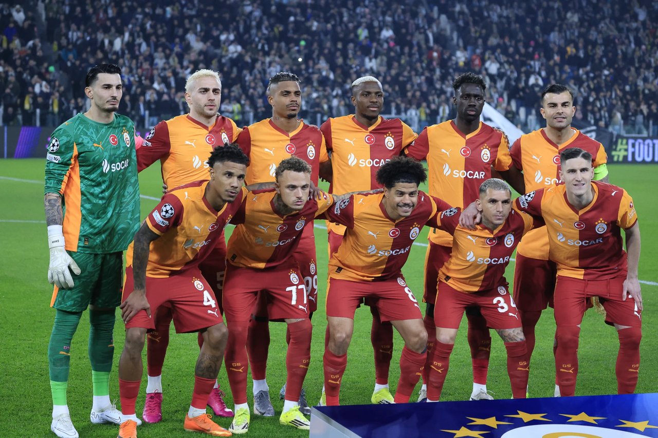 Galatasaraylı futbolcular Şampiyonlar Ligi'nde maç öncesi