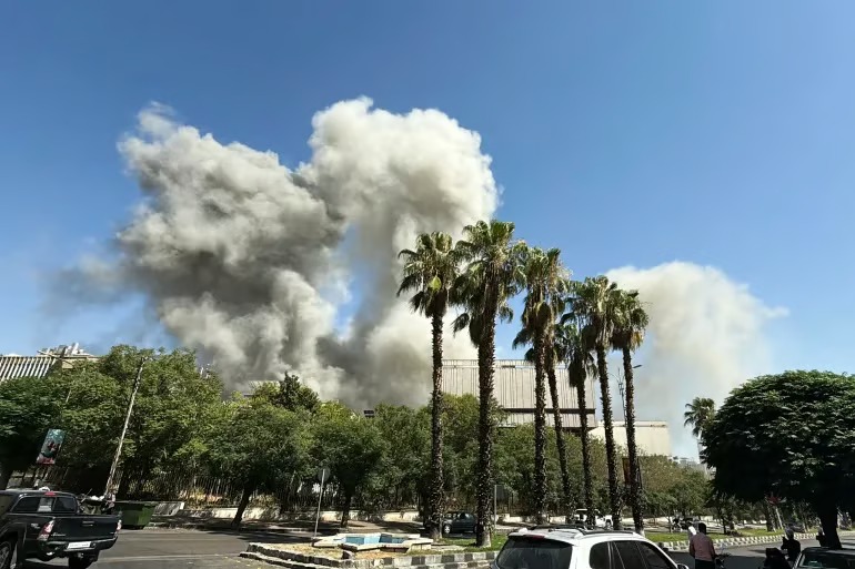Israel Bombs Syrian Army HQ Amid Suwayda Clashes