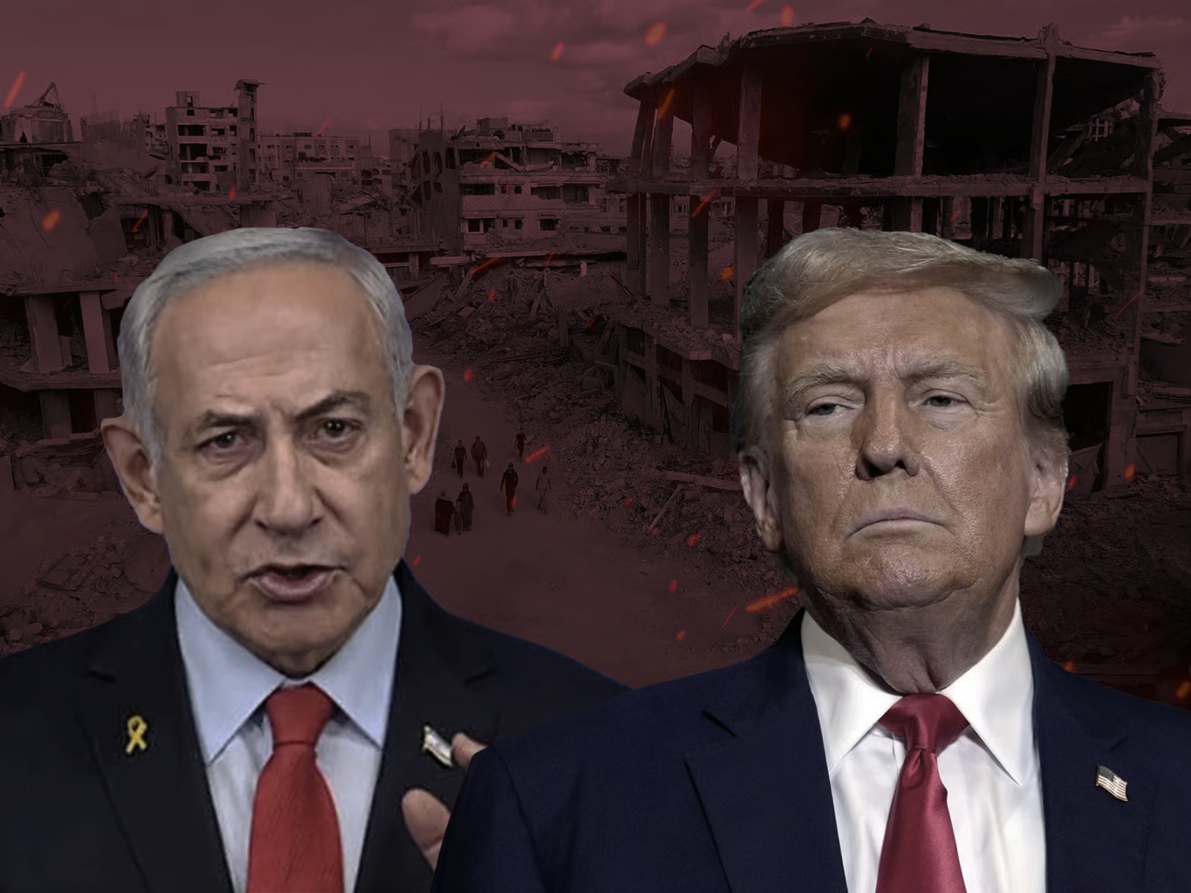 Should Hamas dig out the rubble with their own hands?
