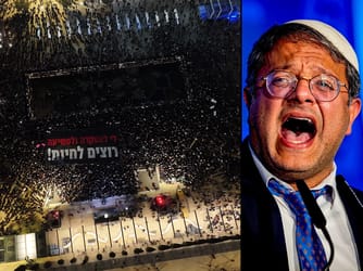 Arab Israelis Protest Deliberate Crime Surge, Accuse BenGvir