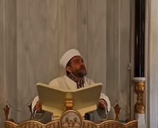 Vaizin sohbeti sırasında panik yaşandı