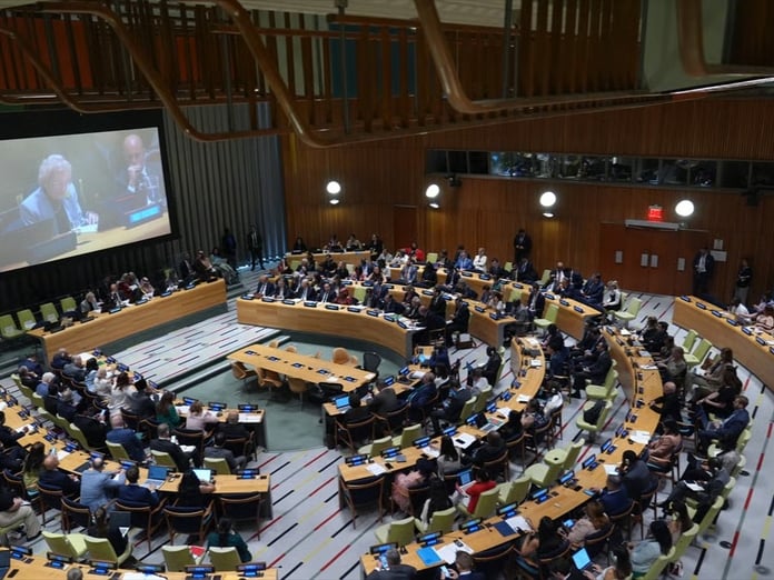 BM konferansından iki devletli çözüme tam destek