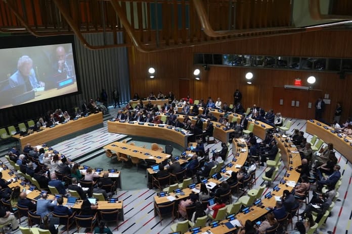 BM konferansından iki devletli çözüme tam destek