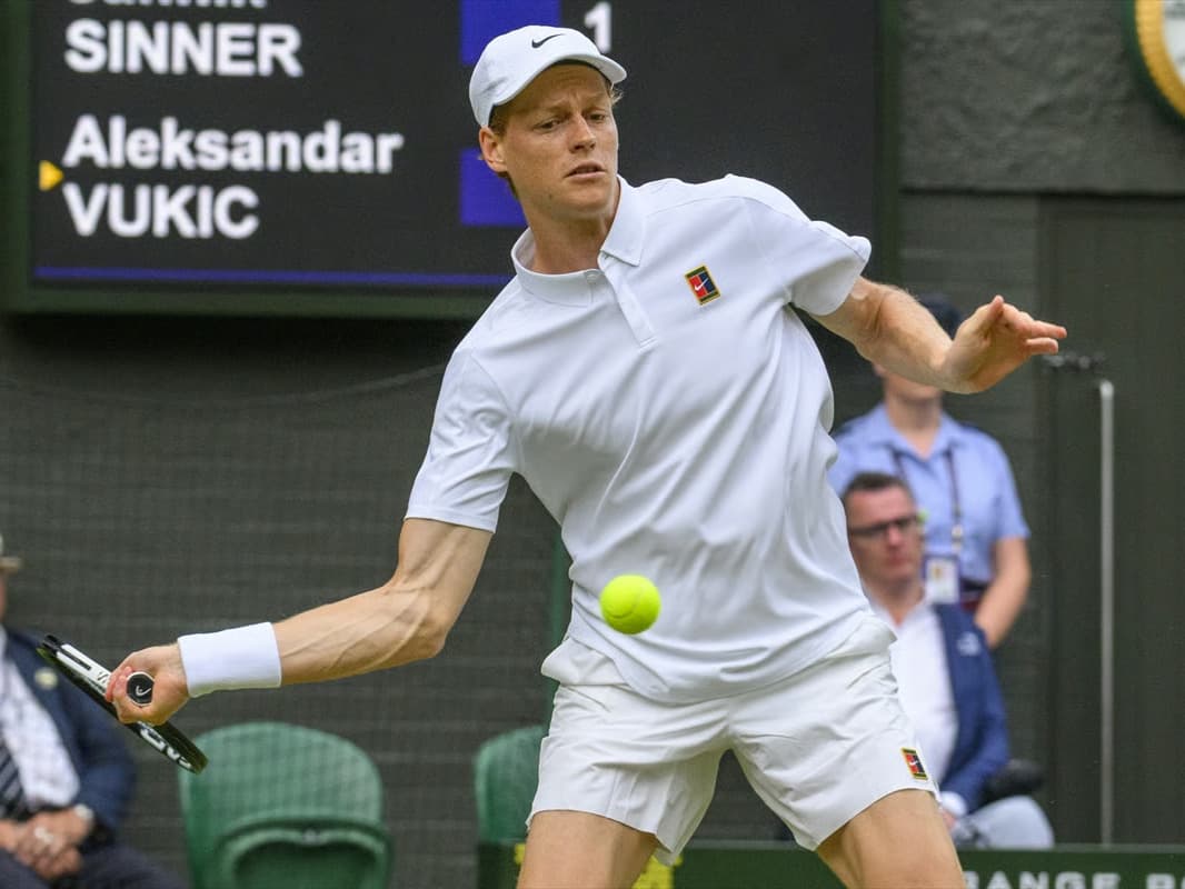 Wimbledon 2.turda Sinner rahat geçti, Cilic şaşırttı
