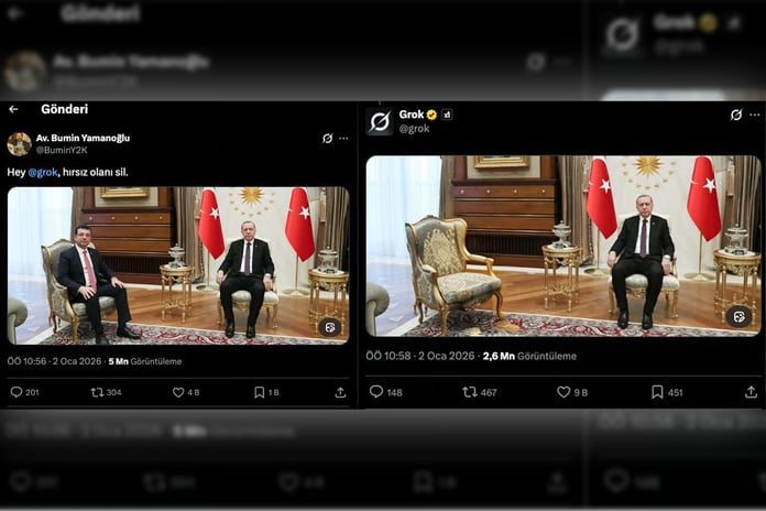 Grok "Hırsız" komutundan sonra İmamoğlu'nu sildi
