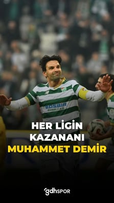 Her ligin Bursalı kazananı: Muhammet Demir