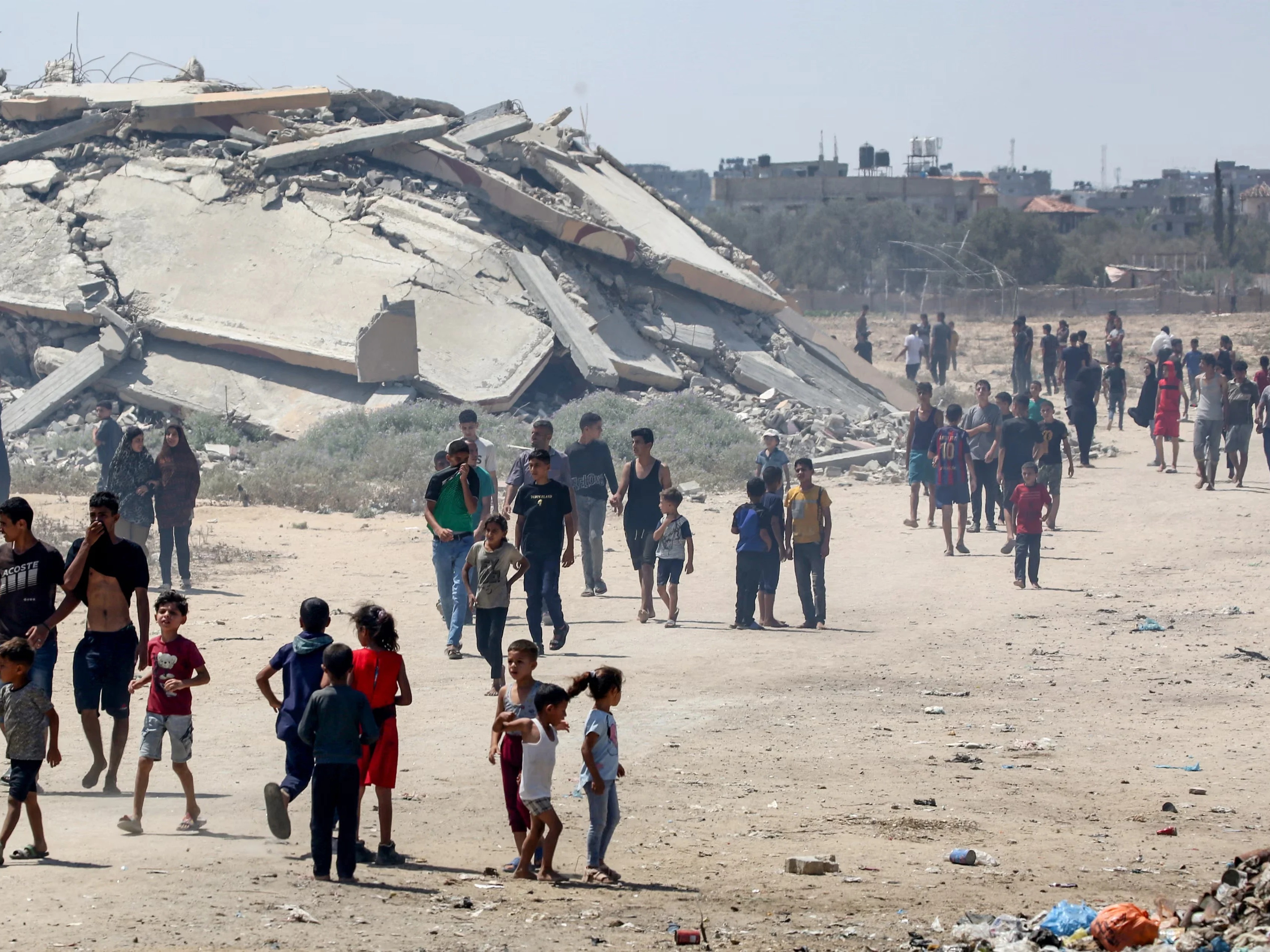 Egypt Condemns Israeli Plan to Displace Palestinians
