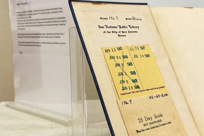 Ödünç alınan kitap 82 yıl sonra iade edildi