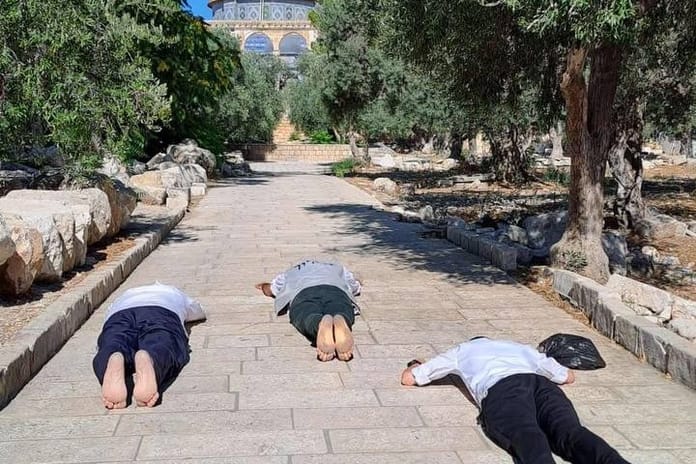 İsrailli işgalciler Aksa’ya baskın düzenledi