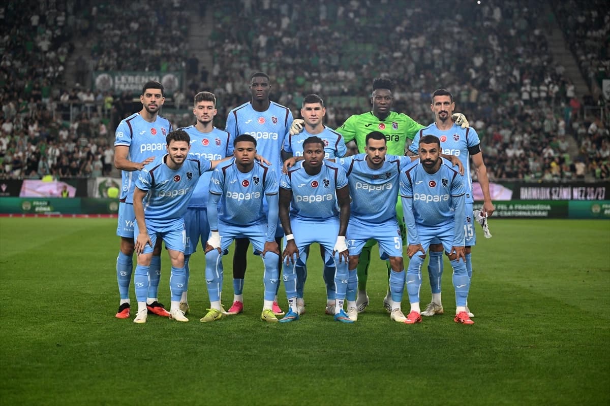 Trabzonspor'un Konferans Ligi kadrosu netleşti: İşte kadro detayları ve fikstür
