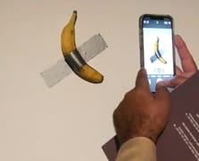 Cattelan'ın duvara bantlı muz eseri yine yendi: 6,2 milyon dolarlık eser gündemde