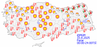 Kavurucu sıcaklar yağmur molasının ardından geri dönüyor