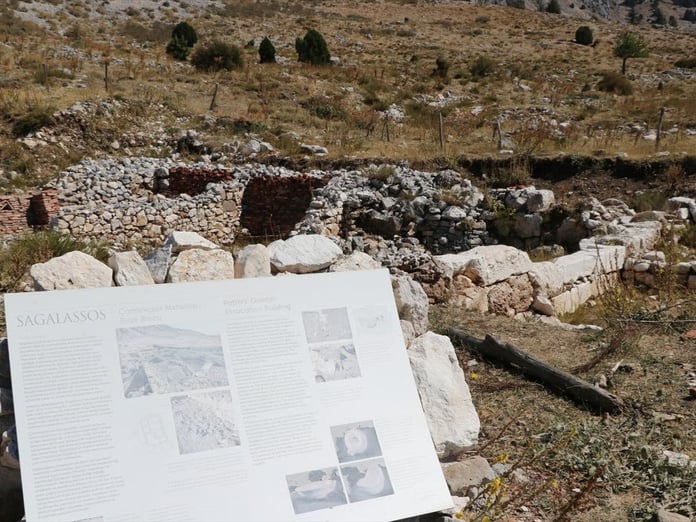 Sagalassos Antik Kenti'nde Romalılara ait 'dernek binası' bulundu