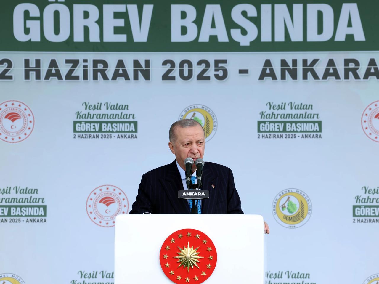 Cumhurbaşkanı Erdoğan'dan yeşil vatan için uyarı!