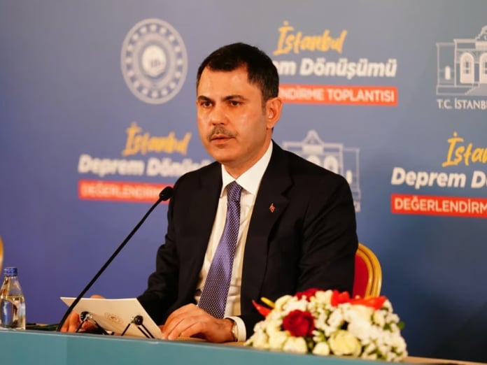 Murat Kurum: İstanbul'da acilen dönüşmesi gereken 600 bin bina var