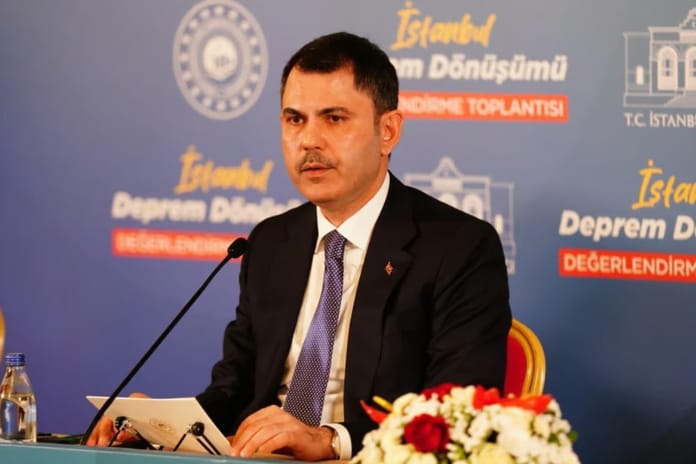 Murat Kurum: İstanbul'da acilen dönüşmesi gereken 600 bin bina var