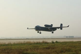 China Flies Massive Drone Carrier Jiutian for First Time
