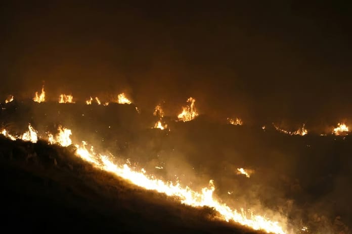 İtalya'nın Sardinya adasında orman yangınları başladı
