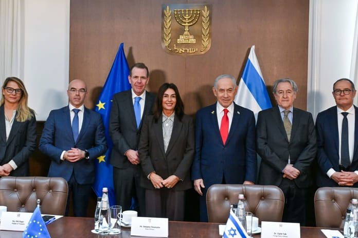 FPÖ’nün AB delegasyon başkanı Vilimsky ile Netanyahu Kudüs’te görüştü