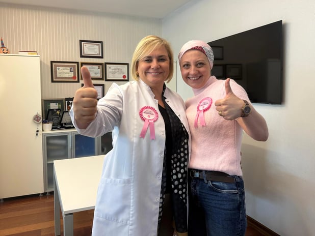 Meme kanserine erken teşhis: 3 ayda sağlığına kavuştu