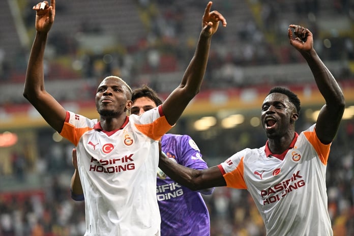 Osimhen'den sezonun ilk golü