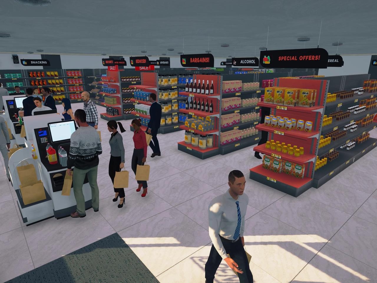 Supermarket Simulator Game Pass'e geldi