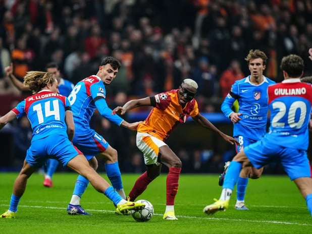 Galatasaray evinde Atletico Madrid ile puanları paylaştı