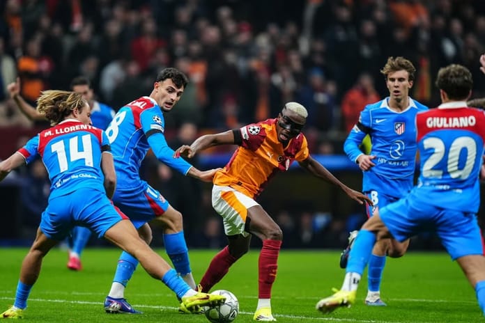 Galatasaray evinde Atletico Madrid ile puanları paylaştı