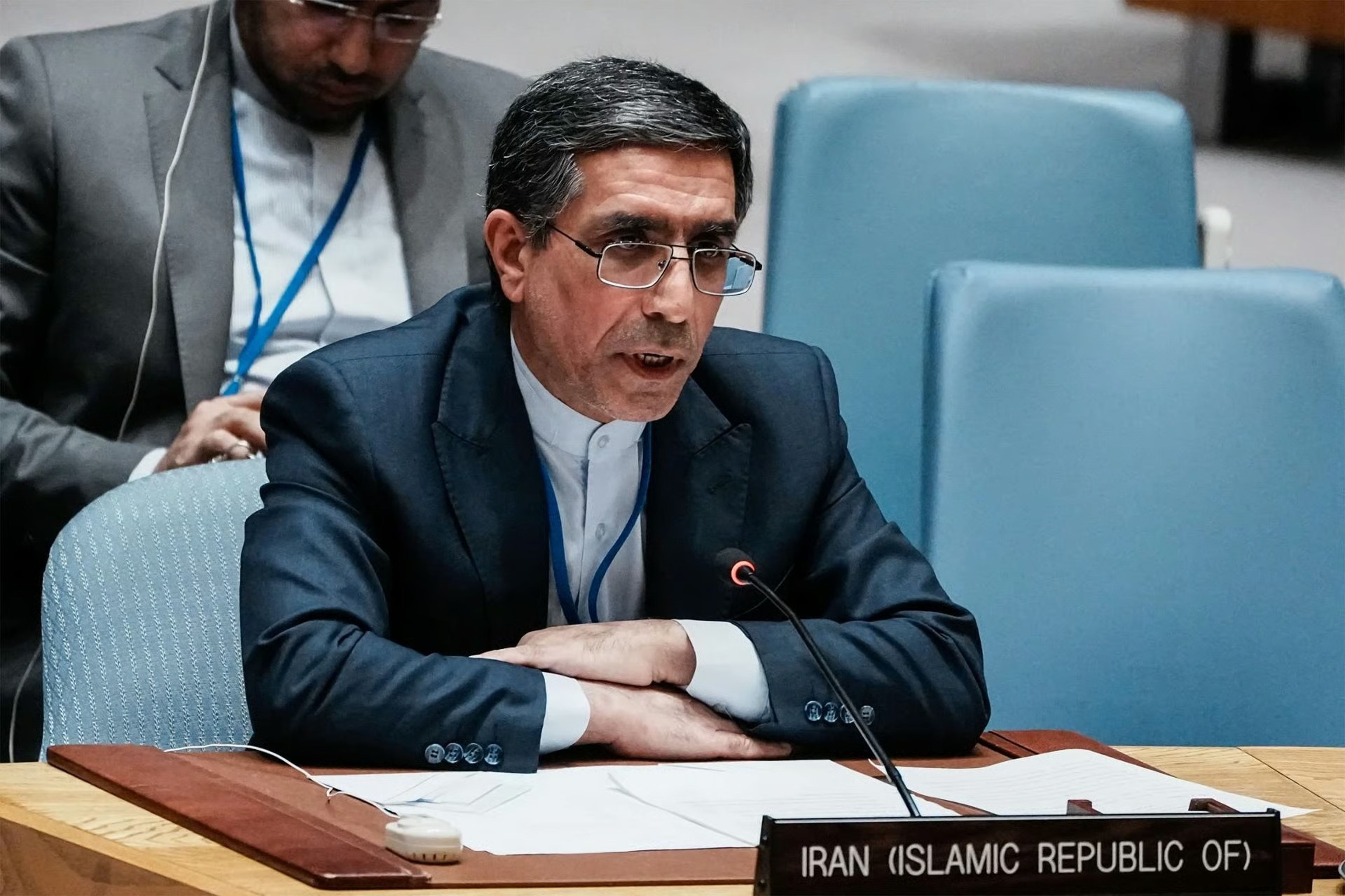 İran’ın BM Daimi Temsilci Yardımcısı Darzi'den BM'de ABD'ye sert sözler