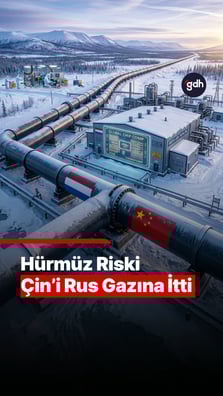 Hürmüz Riski Çin’i Rus Gazına İtti