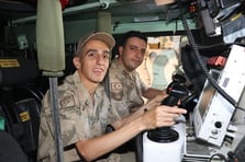 Özel gereksinimli gencin asker olma hayali gerçekleşti