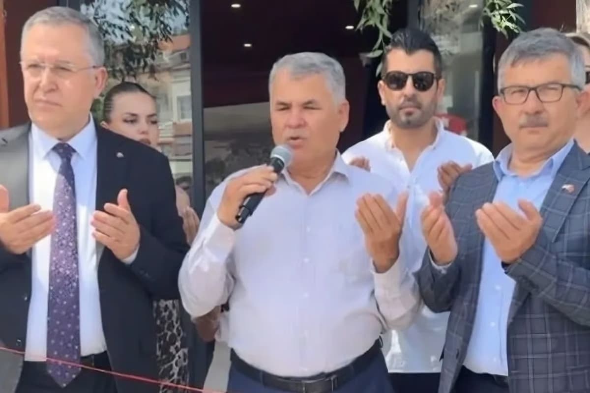 Fethiye'de meyhane açılışı dualarla yapıldı